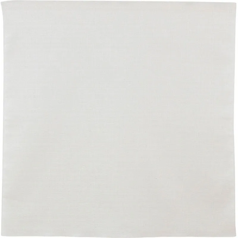 48 MUSUBI ORGANIC Plain | Solid Color Ecru