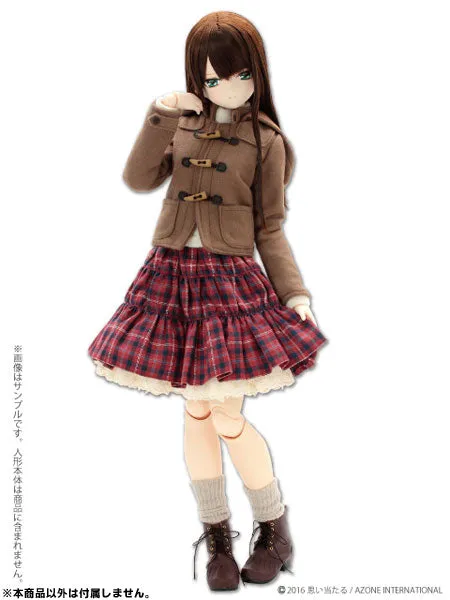 48cm/50cm Doll Wear - AZO2 Duffle Coat / Camel (DOLL ACCESSORY)