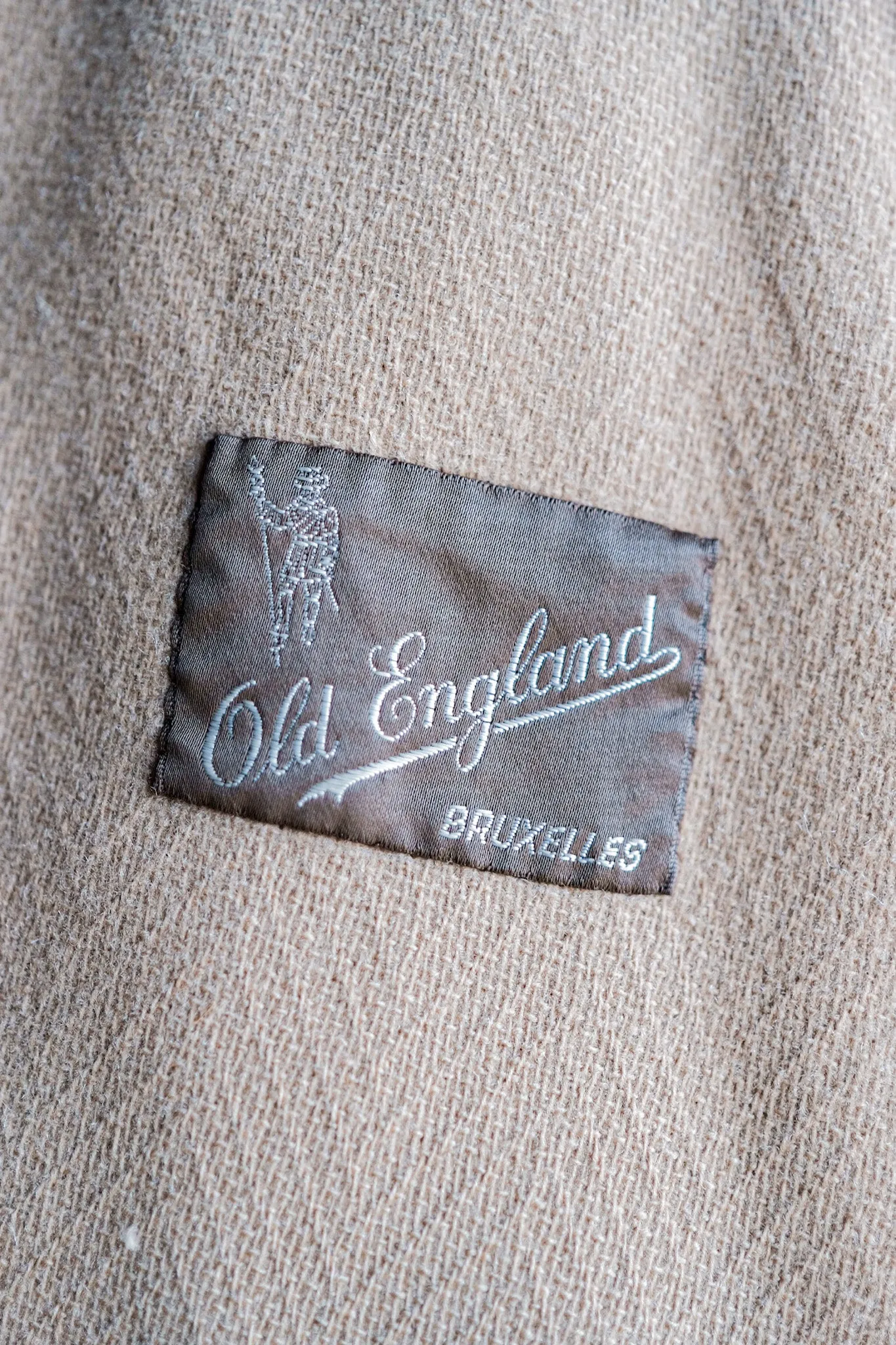 【~80's】Old England Wool Duffle Coat Made by INVERTERE "Moorbrook"