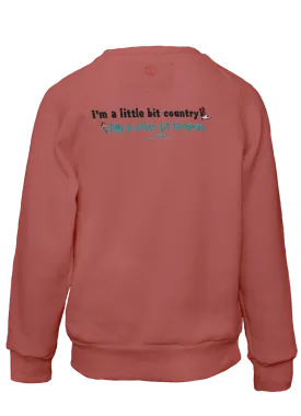 A Little Bit Country Kids' Classic Crew Pullover