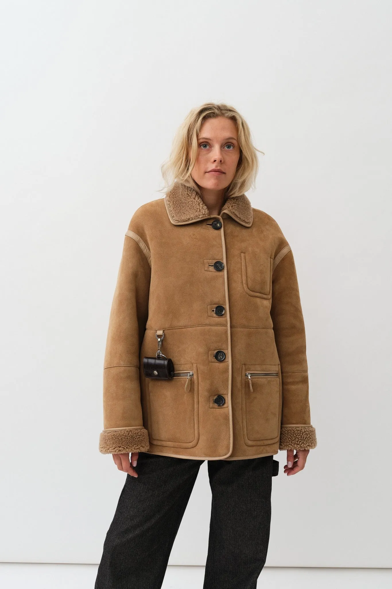 Ada Jacket — Tan