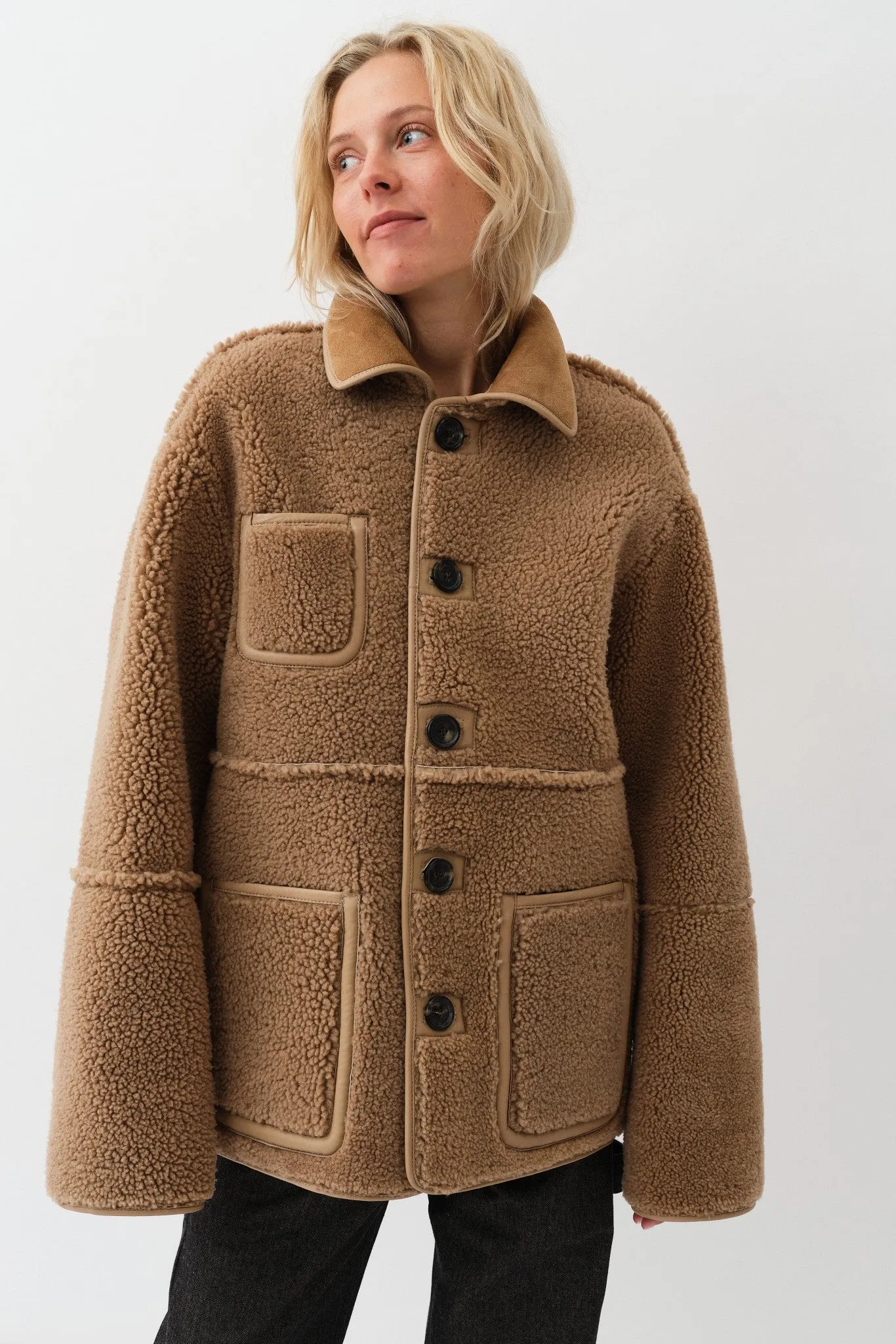 Ada Jacket — Tan