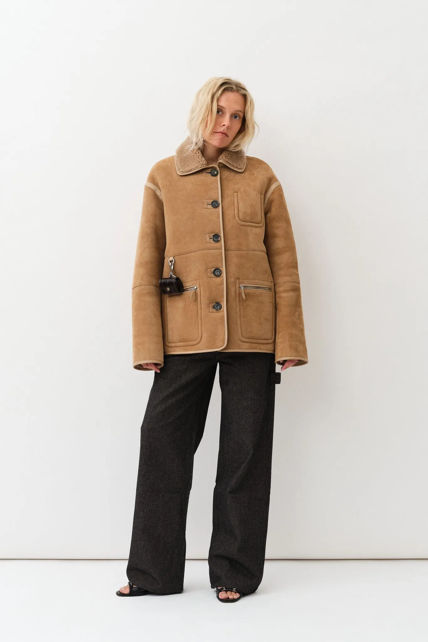 Ada Jacket — Tan