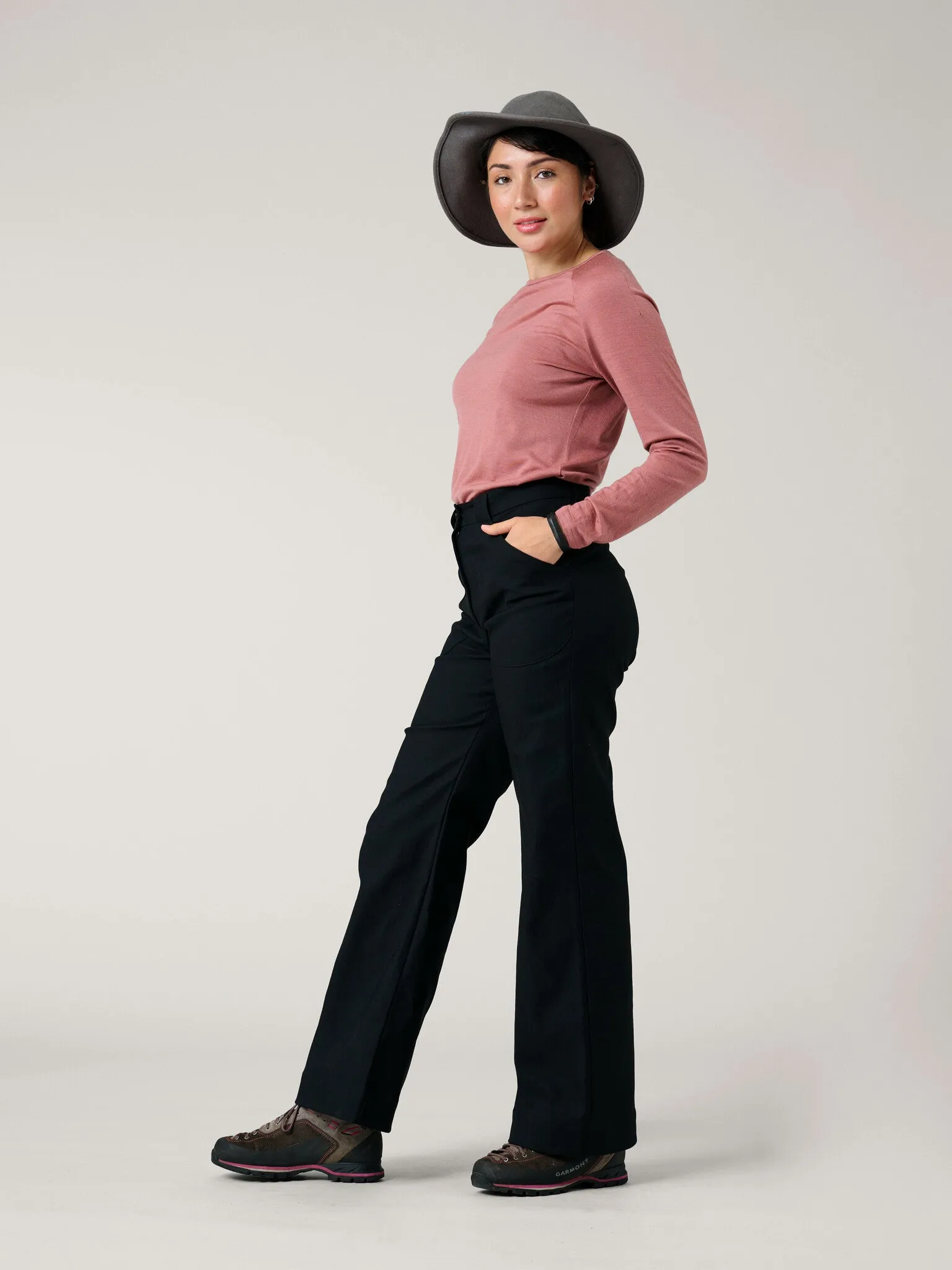 Astrid Outdoor Pants with Lengths Black