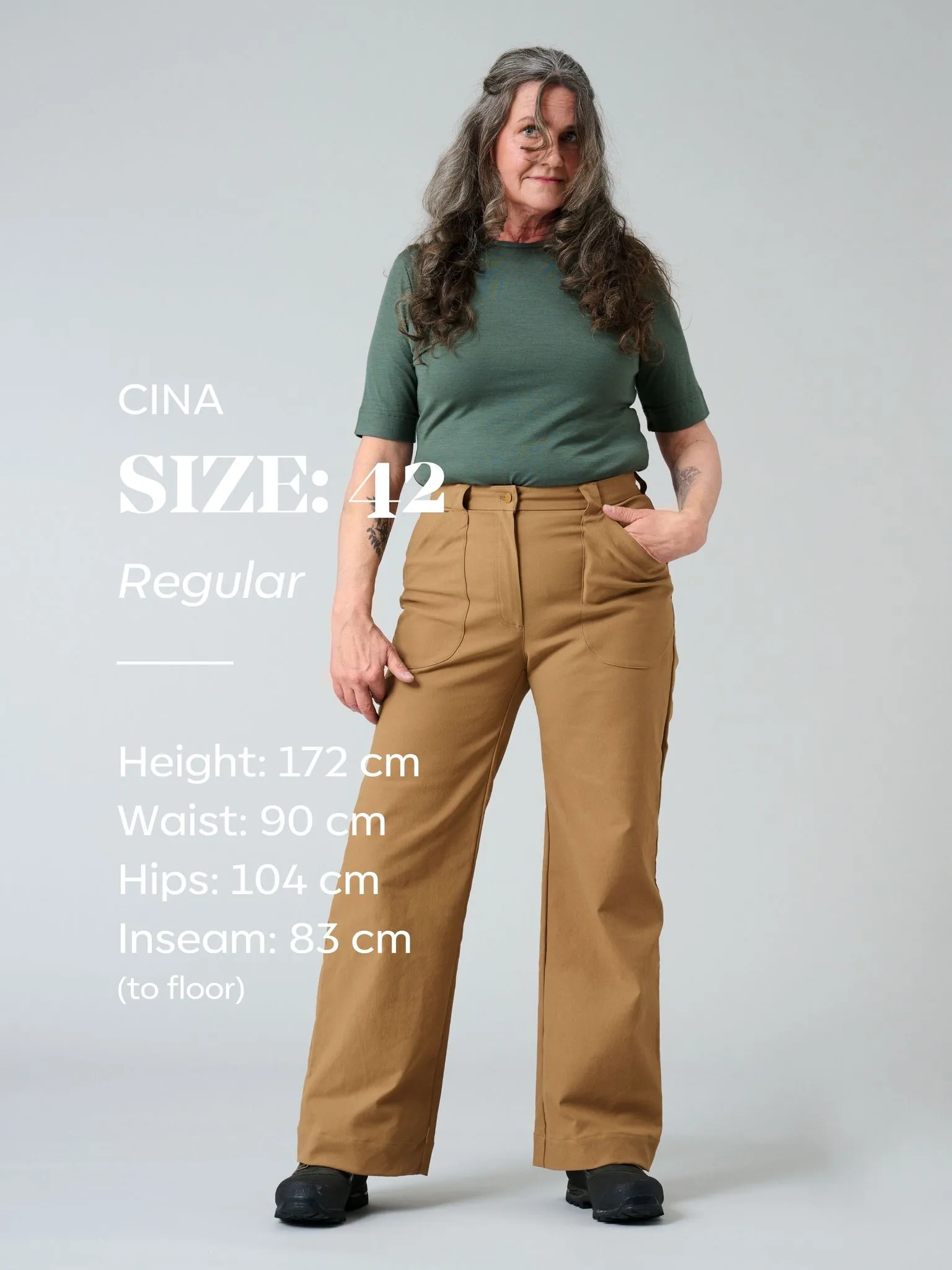 Astrid Outdoor Pants with Lengths Camel