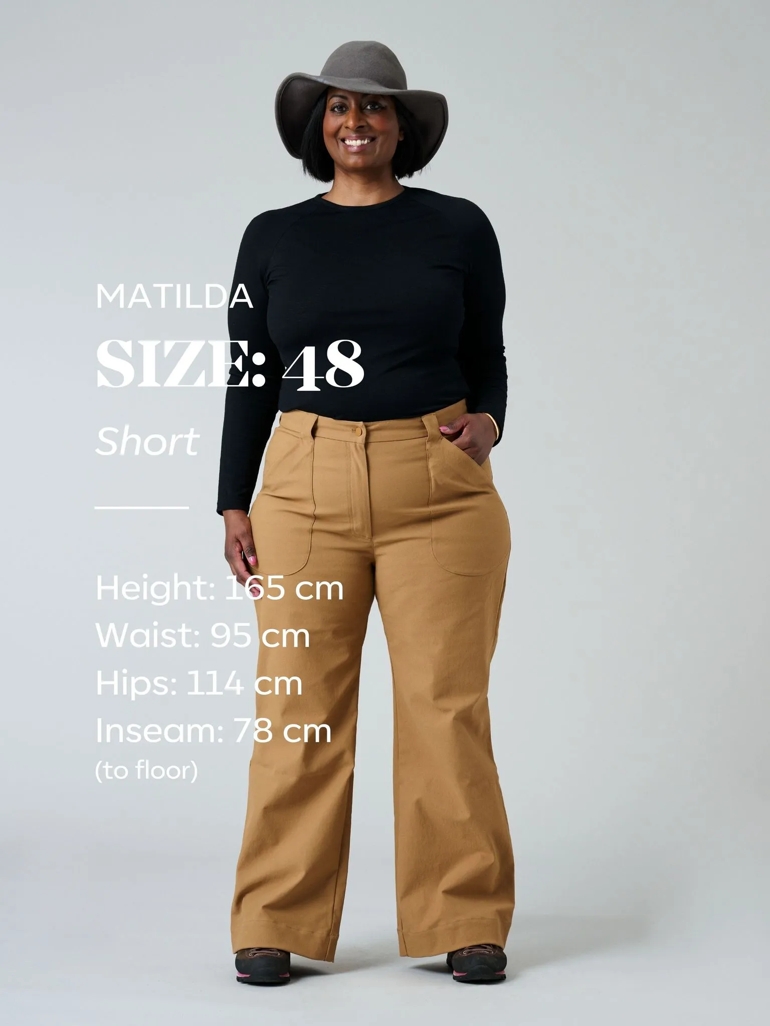 Astrid Outdoor Pants with Lengths Camel