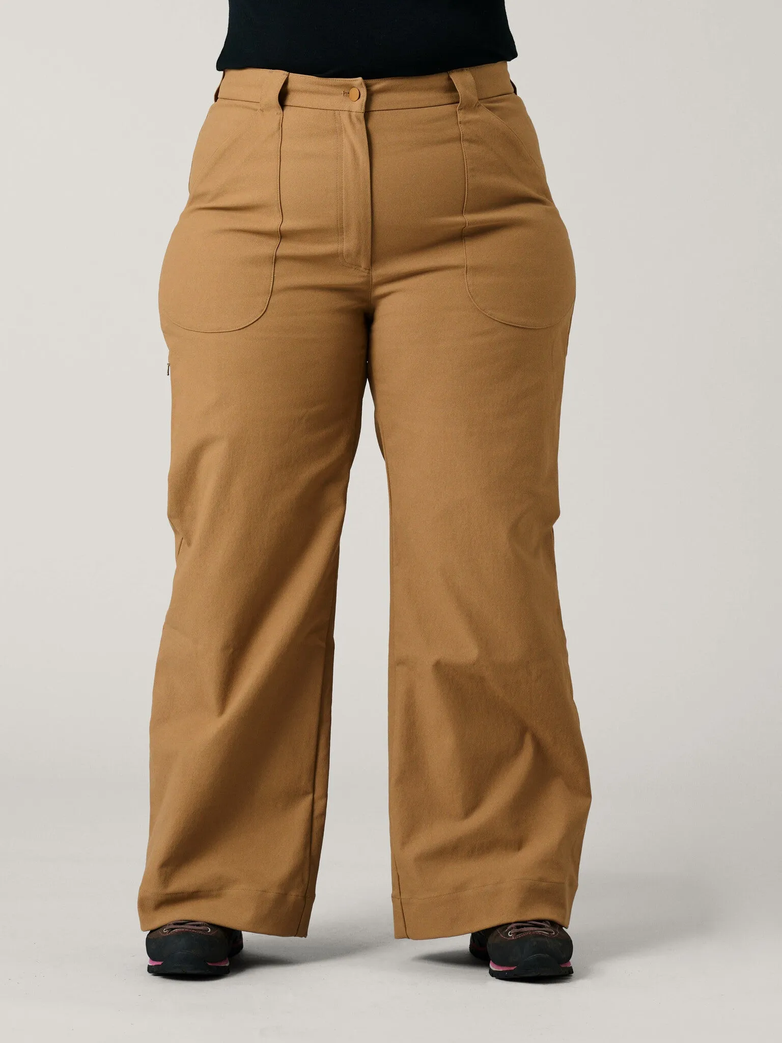Astrid Outdoor Pants with Lengths Camel