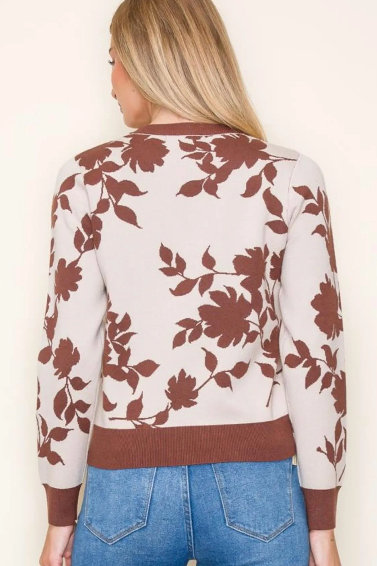 Autumn Views Floral Pullover - FINAL SALE