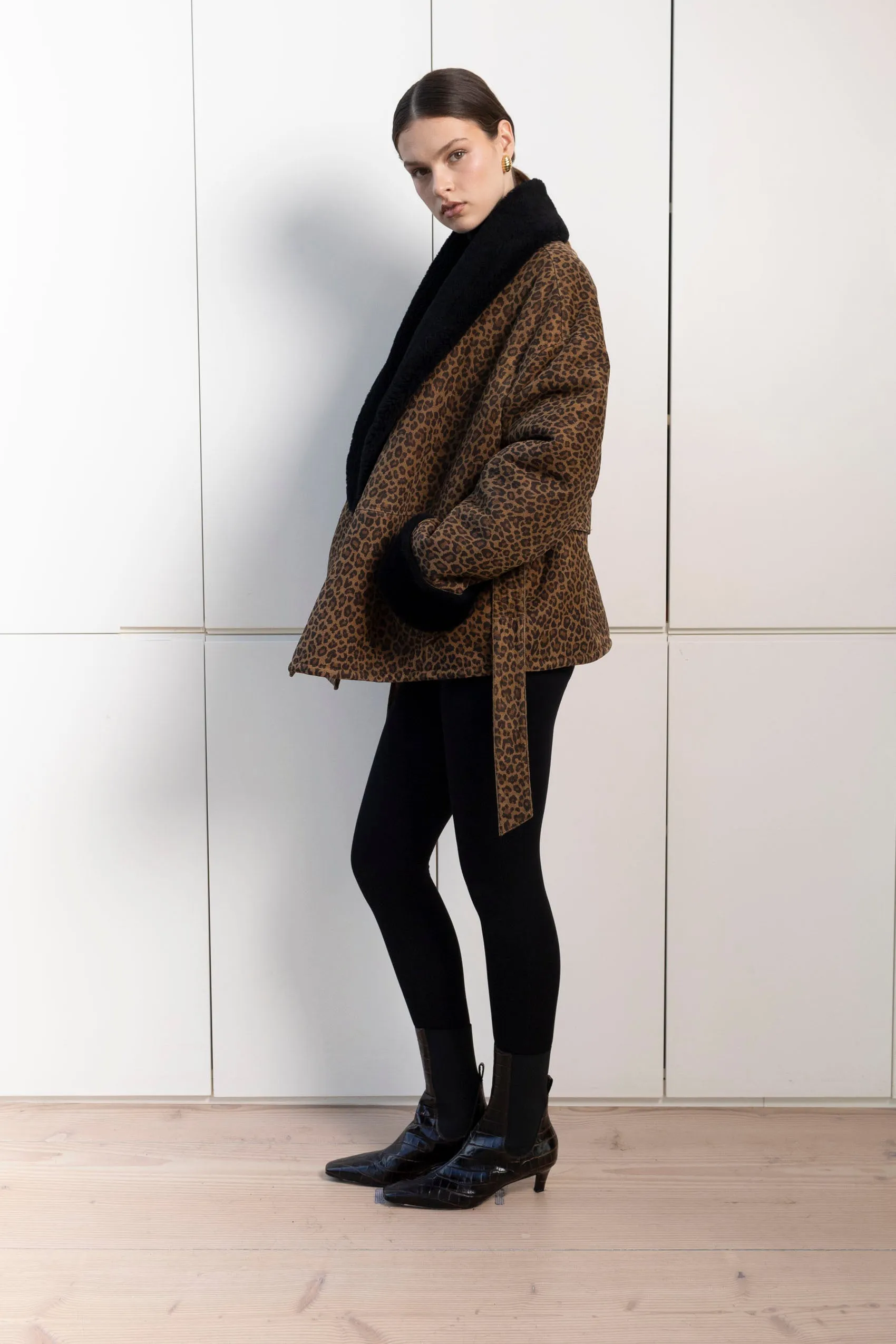 Bea Leopard Jacket