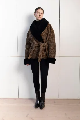 Bea Leopard Jacket