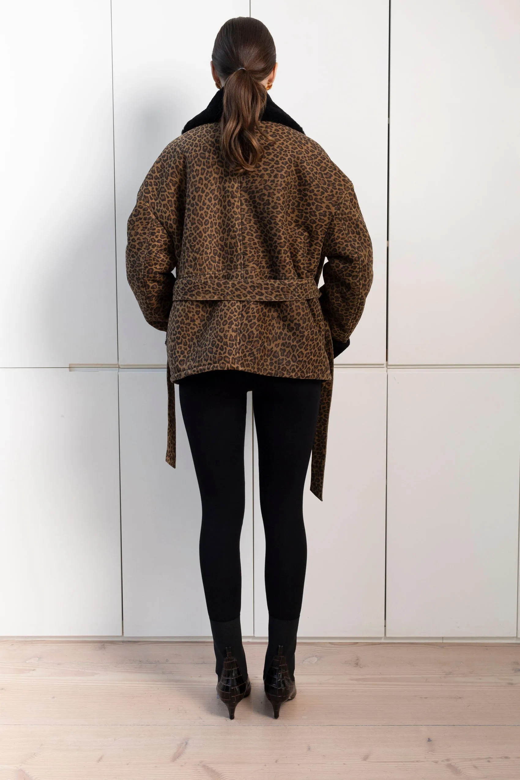 Bea Leopard Jacket