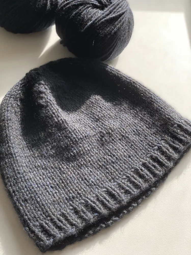 Bespoke Basic Beanie - HAND-KNIT