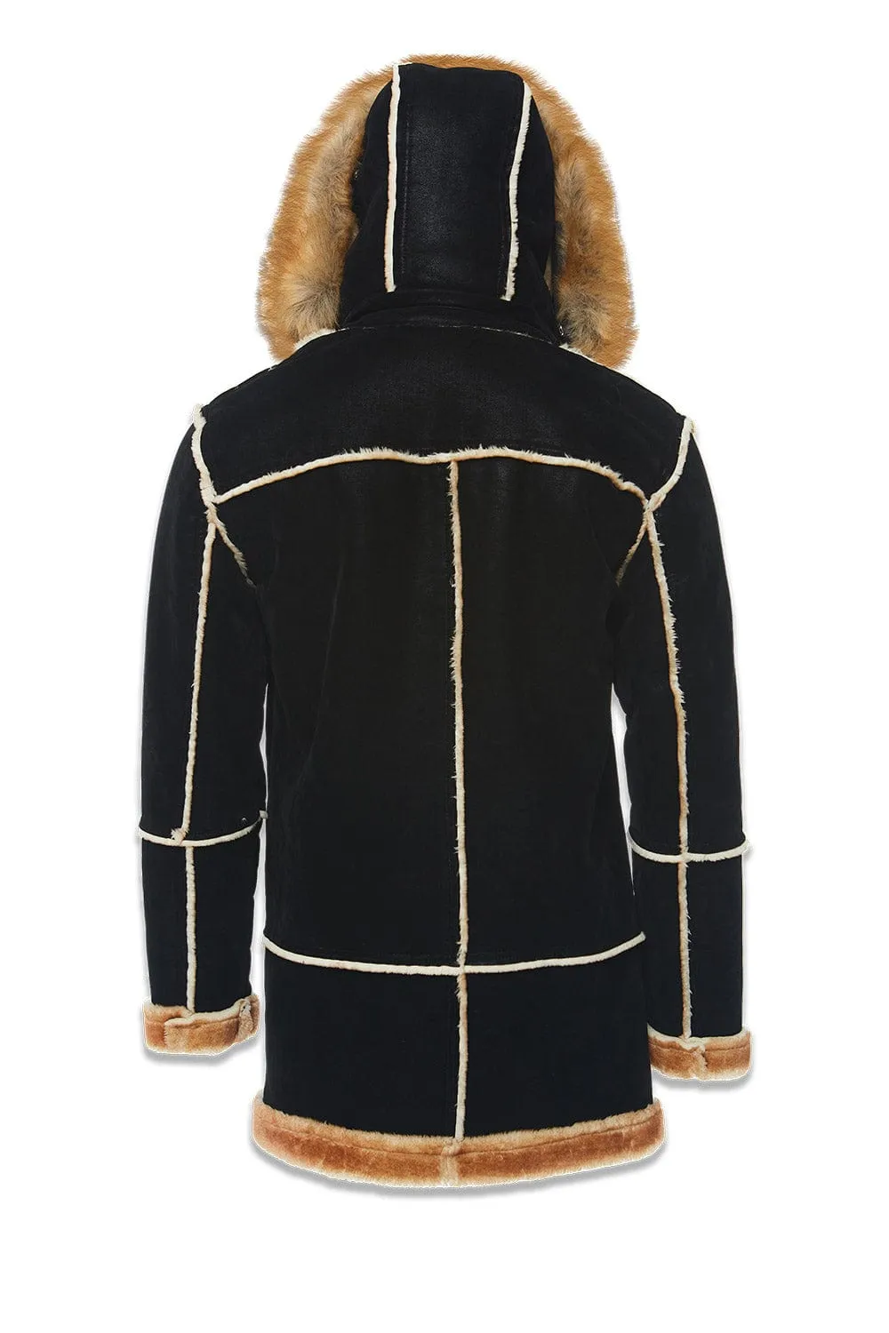 Big Men's Denali Shearling Jacket (Black Coffee)