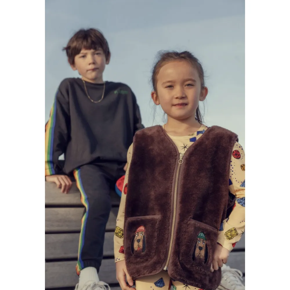 Bloodhound Faux Fur Vest