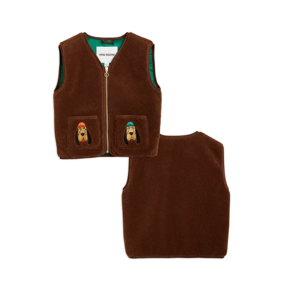 Bloodhound Faux Fur Vest