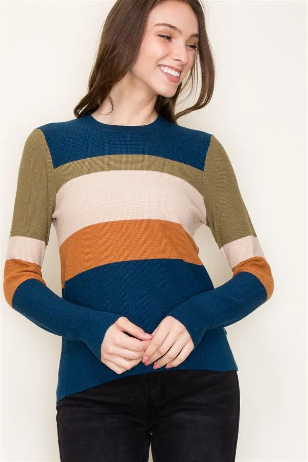 Bright & Bold Waffle Textured Tops - 2 colors! - FINAL SALE