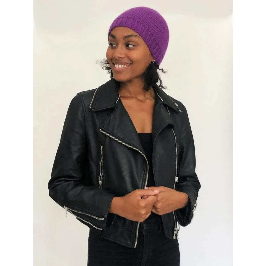 Brooklyn Bold Hat Pattern by Clinton Hill Cashmere