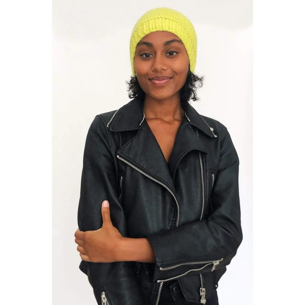 Brooklyn Bold Hat Pattern by Clinton Hill Cashmere