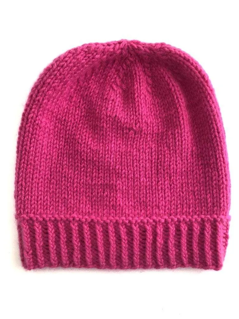 Brooklyn Bold Hat Pattern by Clinton Hill Cashmere
