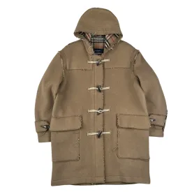 Burberry Lana Wool Duffle Coat - Large