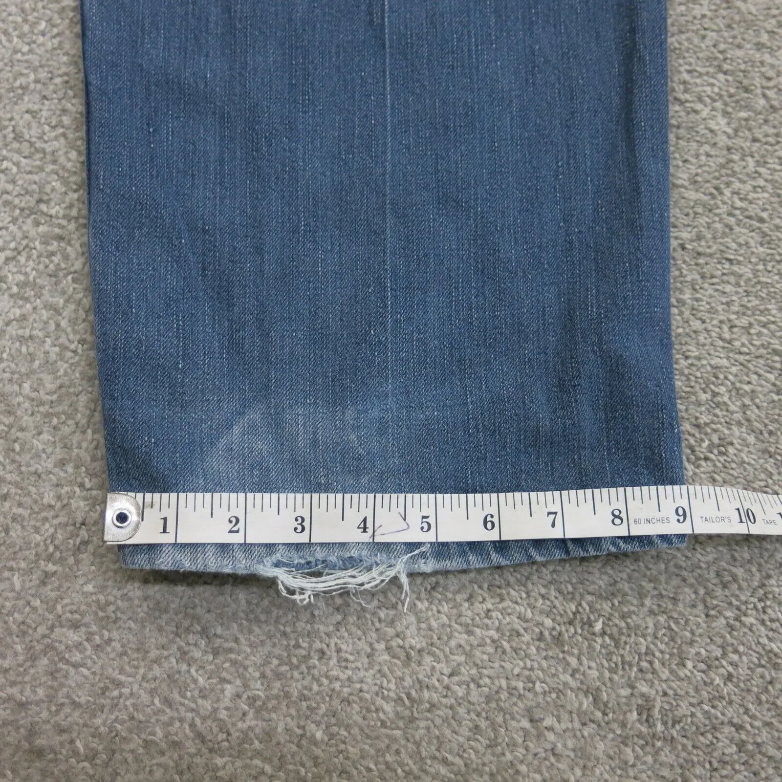 Carhartt Jeans Men 42X32 Blue Relaxed Fit Denim Straight Leg Pants Cotton Casual