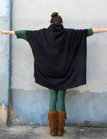 Chunky Cowl Tunic Kaftan