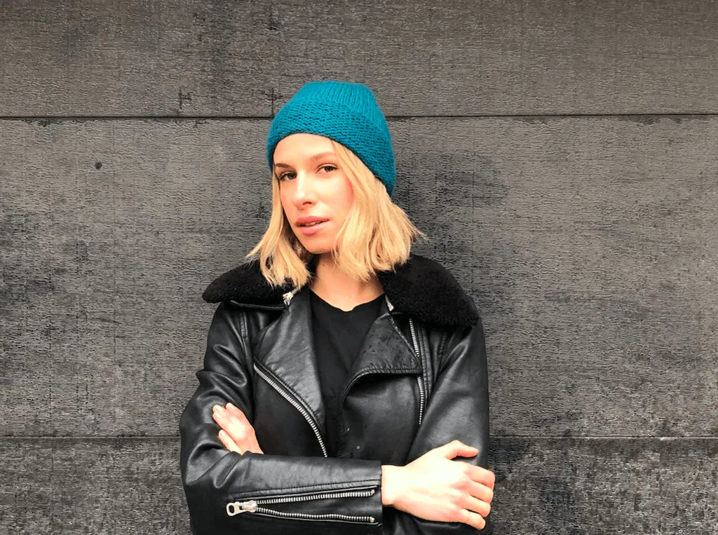 City Cap Hat Pattern by Clinton Hill Cashmere