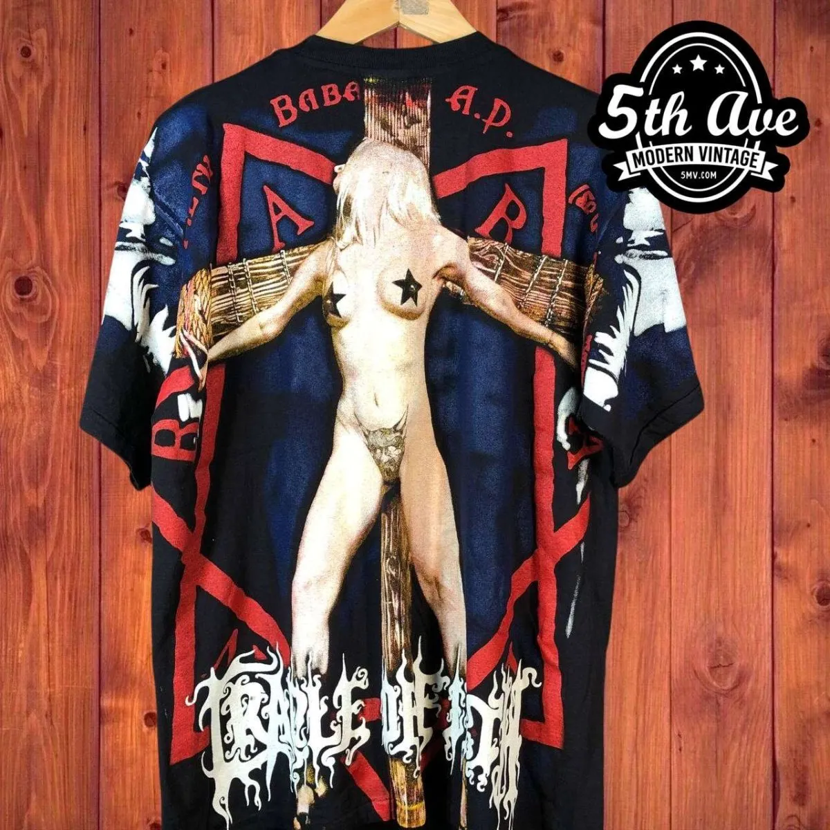 Cradle of Filth Her Ghost in the Fog - AOP all over print New Vintage Band T shirt