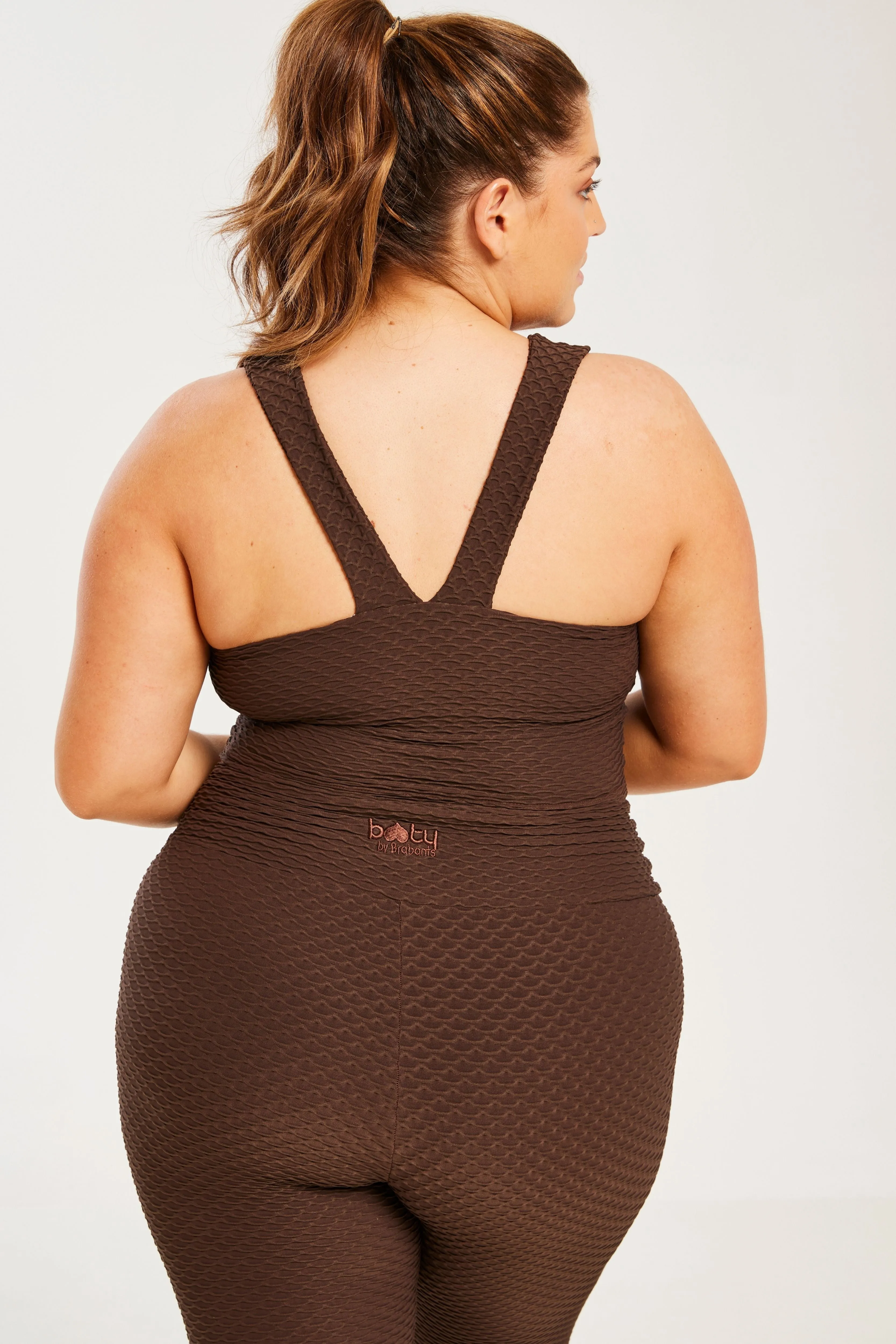 Croco Skin Tank Coffee