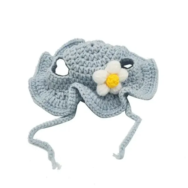 Cute Refined Woven Pet Hat