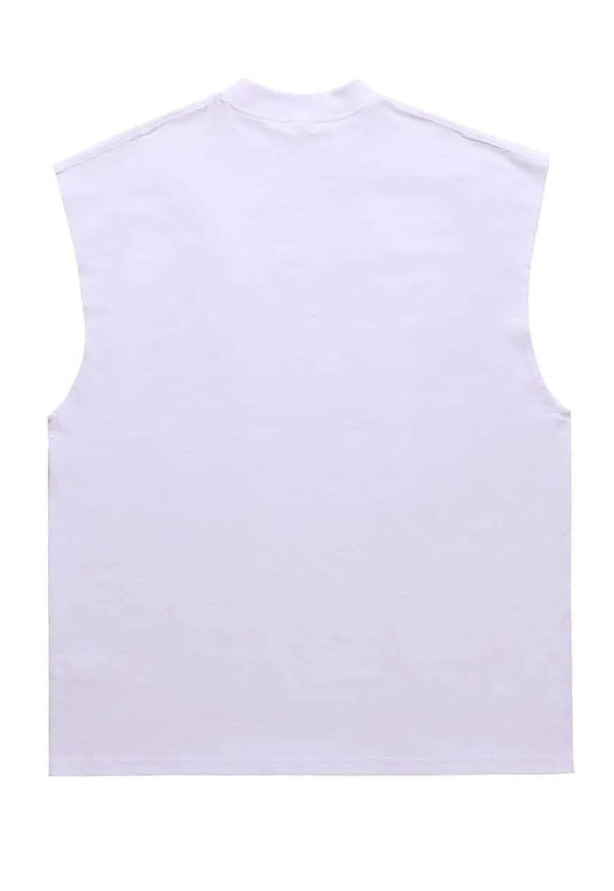 Cyber Goth sleeveless t-shirt retro tank top surfer vest