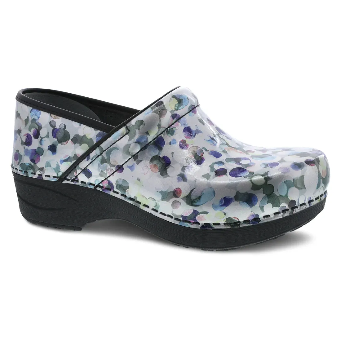 Dansko Women's XP 2.0 Patent Multi Dot Clog