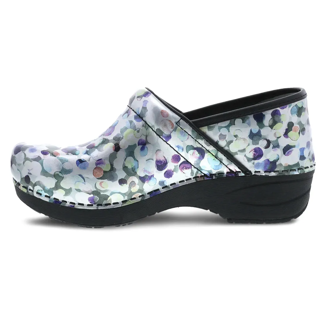Dansko Women's XP 2.0 Patent Multi Dot Clog
