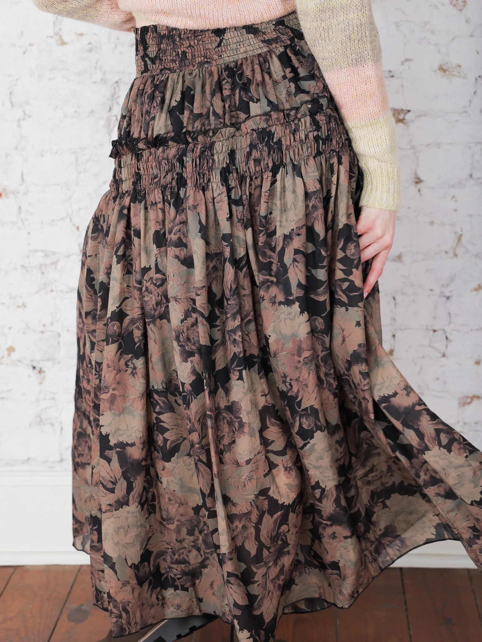 Delaney Floral Maxi Skirt
