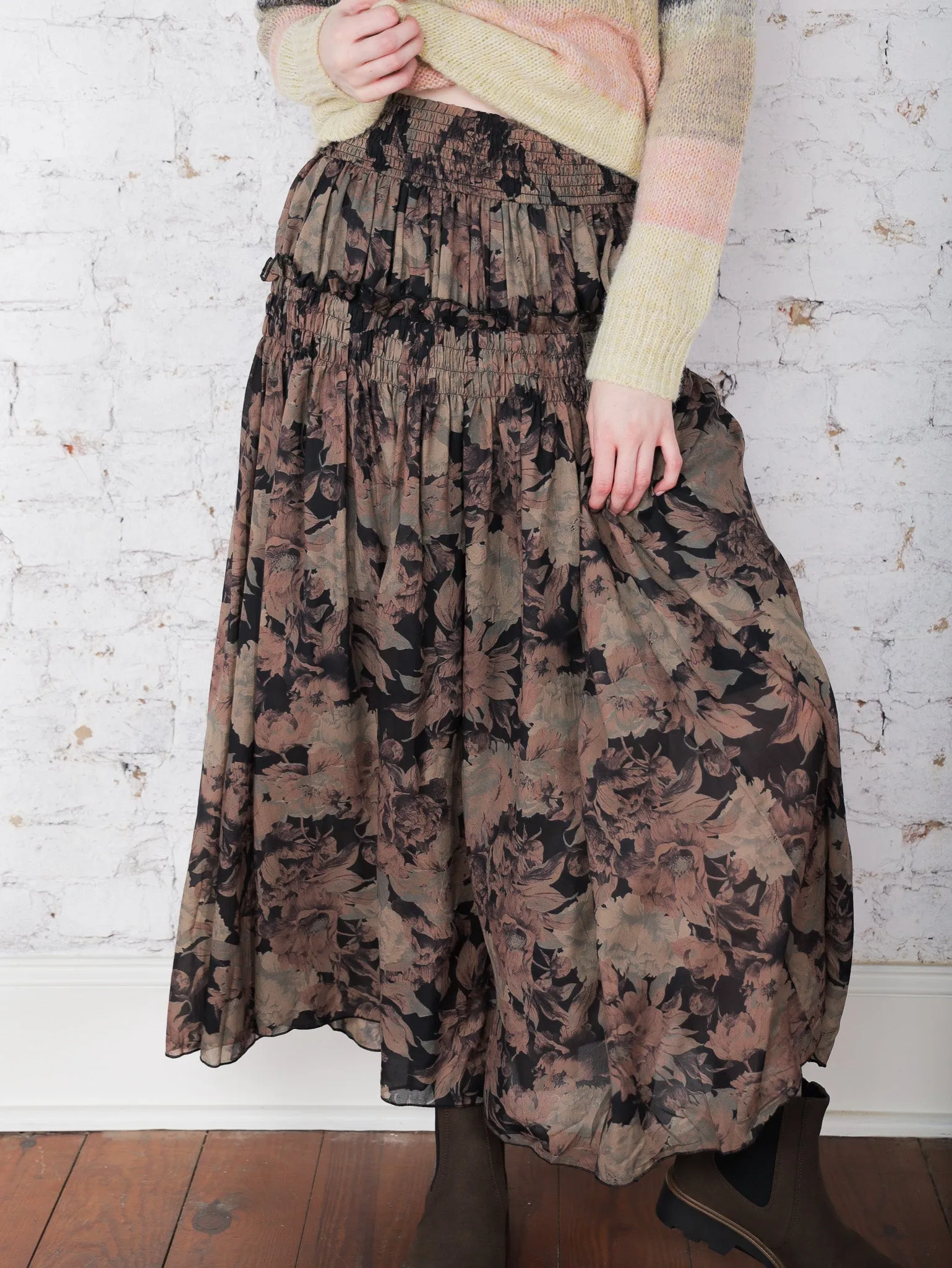 Delaney Floral Maxi Skirt
