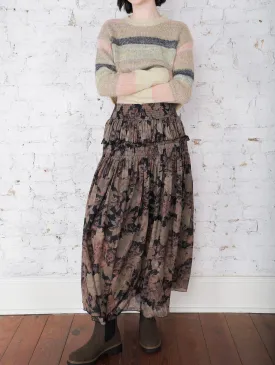 Delaney Floral Maxi Skirt