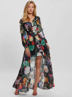 Eco Garden Print Farrah Maxi Dress