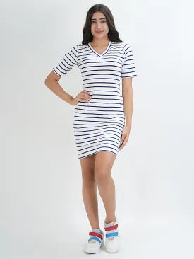 Flawless Mini Bodycon Dresses for Women in Blue | READY