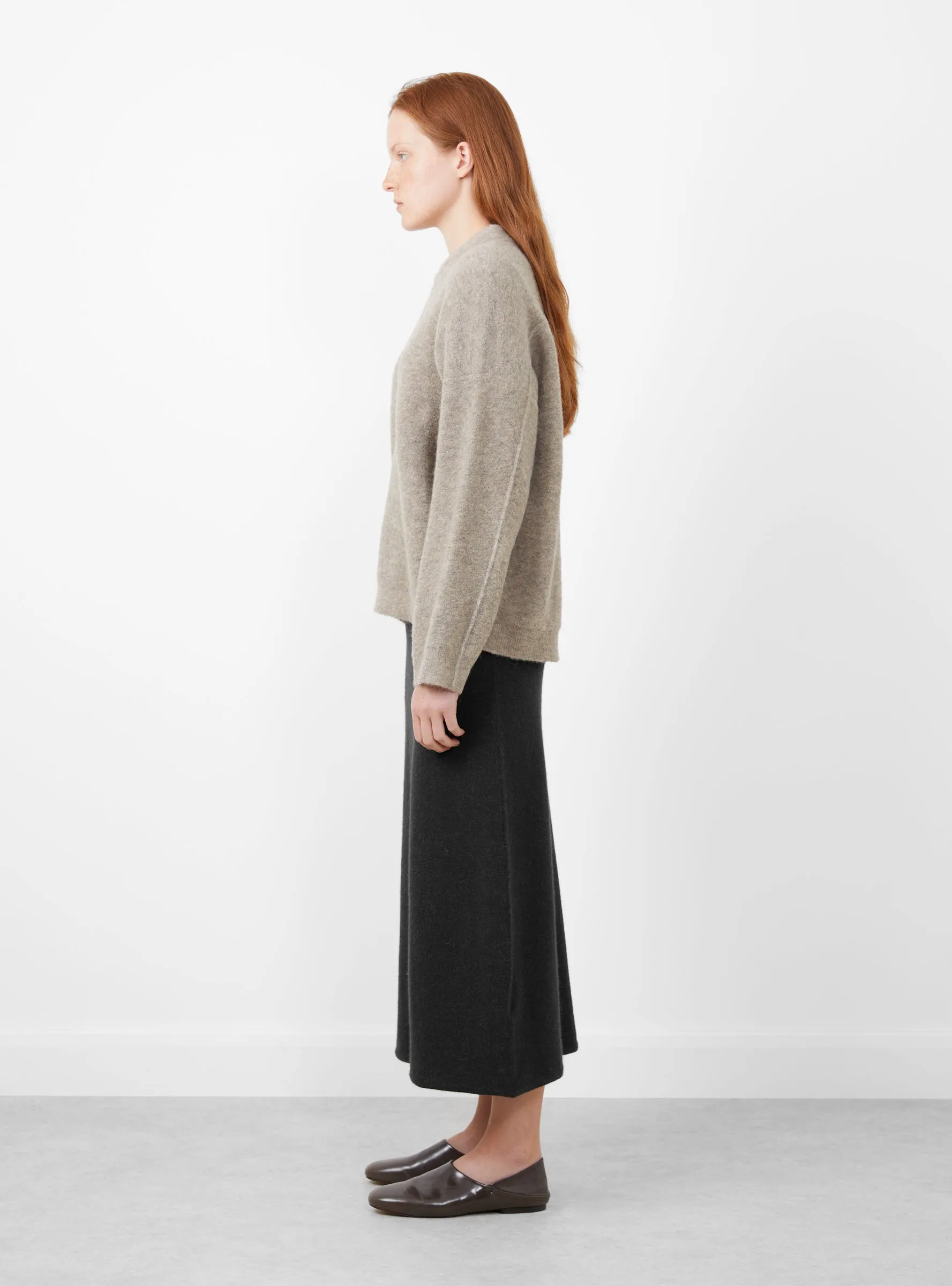 Fleece Crewneck Jumper Moth