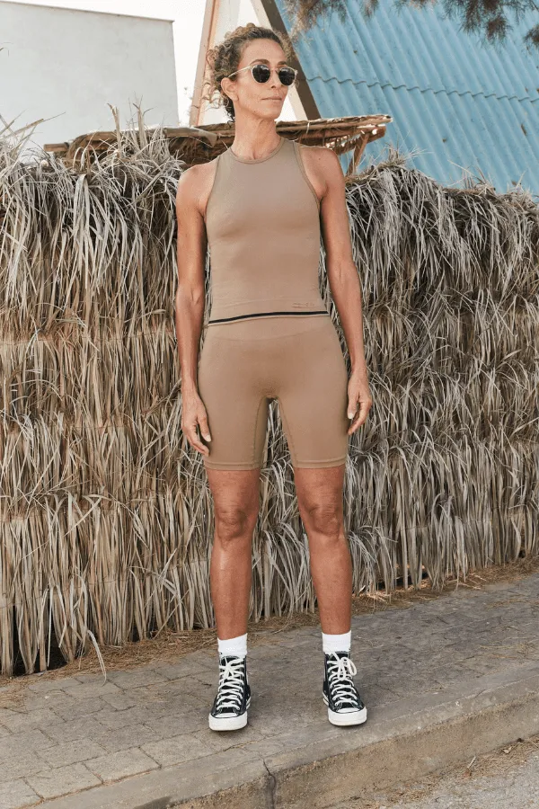 Form Cycling Short - Brown
