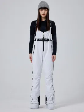 Girls Winter Snow Bibs Thick Insulated Ski Bib Overalls Slim Fit