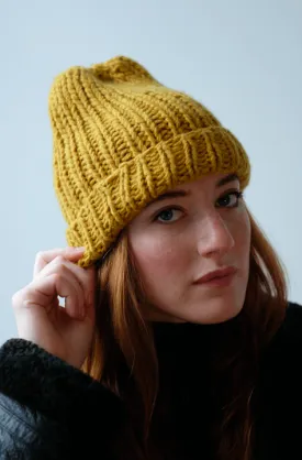 Gold Street Hat Pattern by Clinton Hill Cashmere