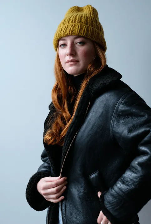 Gold Street Hat Pattern by Clinton Hill Cashmere