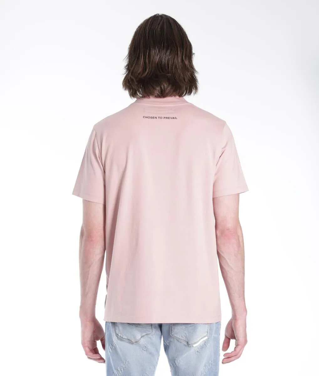 HVMAN BY CULT TRIANGLE LOGO TEE (DUSTY PINK)