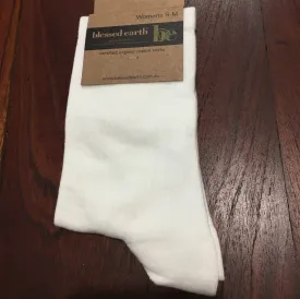 Ladies Ecru Sock in organic cotton