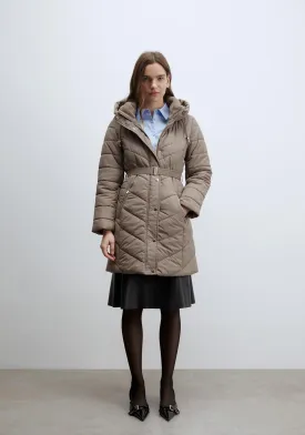 Long parka - Taupe