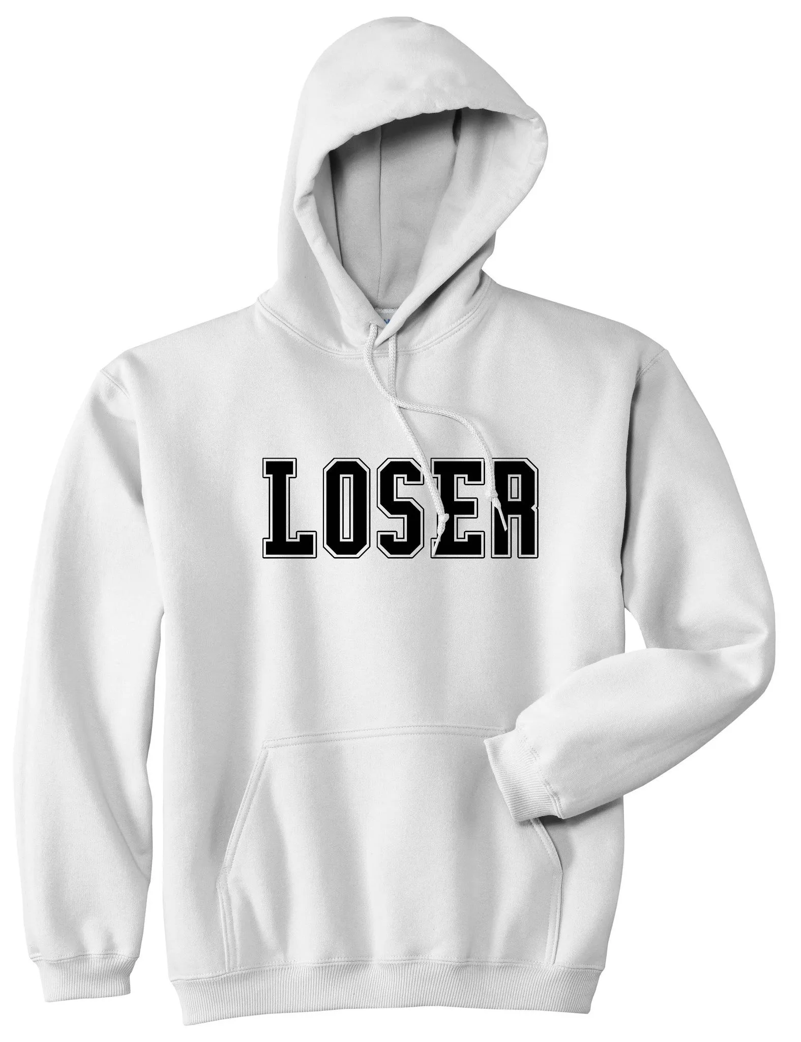 Loser College Style Pullover Hoodie