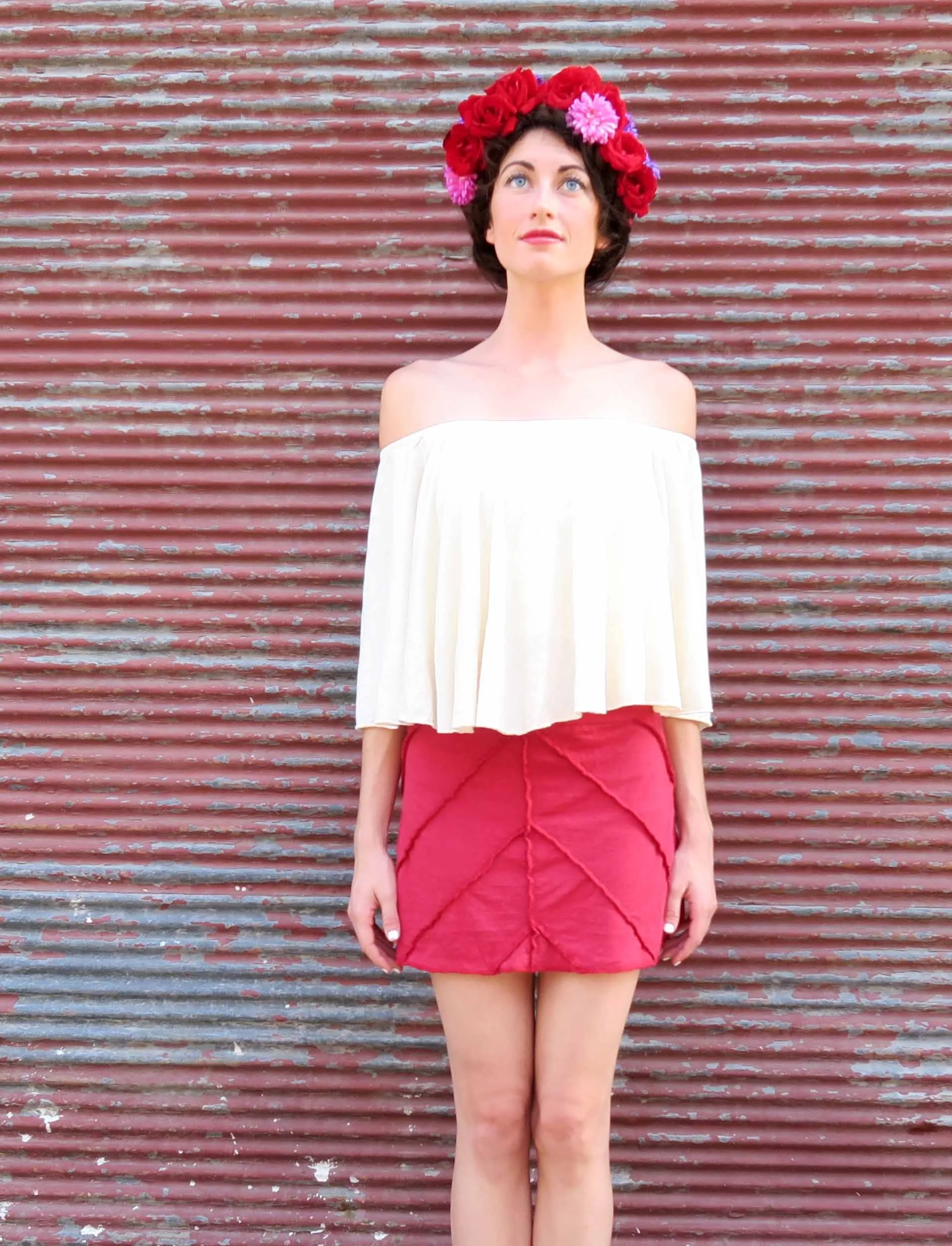 Love Me 2 Times Flora Simplicity Mini Dress