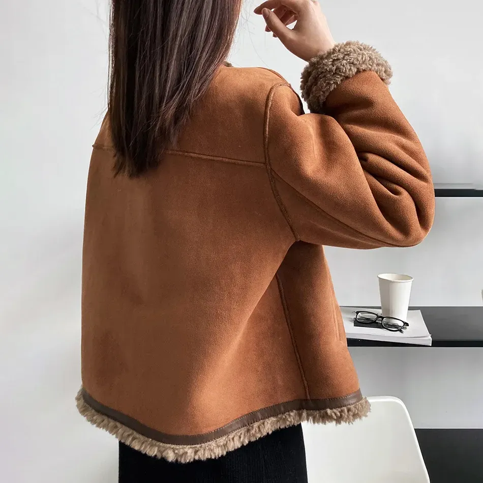 Lyuba | Luxury suede jacket