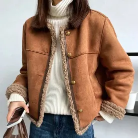 Lyuba | Luxury suede jacket